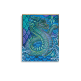 Blue Dragon - Energy Art by Matthew Smith - Unframed Paper Print
