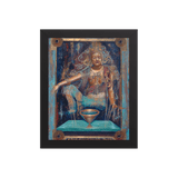 Quan Yin Dream - Energy Art by Matthew Smith - Framed Paper Print