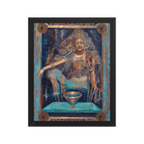 Quan Yin Dream - Energy Art by Matthew Smith - Framed Paper Print