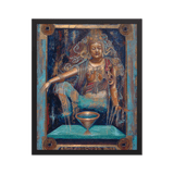 Quan Yin Dream - Energy Art by Matthew Smith - Framed Paper Print