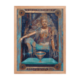 Quan Yin Dream - Energy Art by Matthew Smith - Framed Paper Print