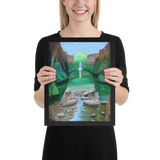 Stream of Consciousness - Energy Art by Matthew Smith - Framed Paper Print