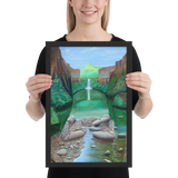 Stream of Consciousness - Energy Art by Matthew Smith - Framed Paper Print