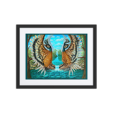  Guardians 2 - Energy Art by Matthew Smith - Framed Paper Print with Mat
