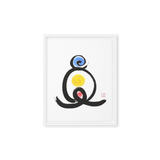 Good Health - Fortune Talisman Framed Canvas Print by Manwol