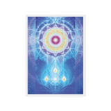 LifeParticle Sun | Al Choi Energy Art | Framed Canvas Print