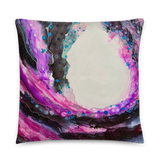 Beyond the Periphery Throw Pillow by Rebecca Bond