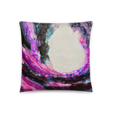 Beyond the Periphery Throw Pillow by Rebecca Bond