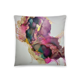 In Bloom Throw Pillow by Rebecca Bond