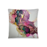 In Bloom Throw Pillow by Rebecca Bond