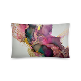 In Bloom Throw Pillow by Rebecca Bond