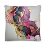 In Bloom Throw Pillow by Rebecca Bond