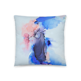 Levitate Throw Pillow by Rebecca Bond