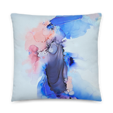 Levitate Throw Pillow by Rebecca Bond