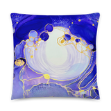 Third Eye Chakra Throw Pillow by Rebecca Bond