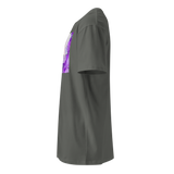 CROWN CHAKRA Unisex Premium Cotton T-shirt Energy Art by Rebecca Bond - Dark