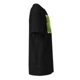 HEART CHAKRA Unisex Premium Cotton T-shirt Energy Art by Rebecca Bond - Dark