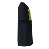 HEART CHAKRA Unisex Premium Cotton T-shirt Energy Art by Rebecca Bond - Dark