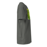 HEART CHAKRA Unisex Premium Cotton T-shirt Energy Art by Rebecca Bond - Dark