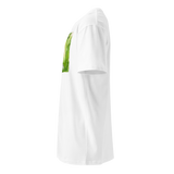 HEART CHAKRA Unisex Premium Cotton T-shirt Energy Art by Rebecca Bond -  Light