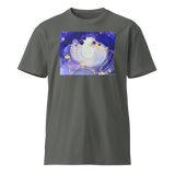 THIRD EYE CHAKRA Unisex Premium Cotton T-shirt Energy Art by Rebecca Bond - Dark