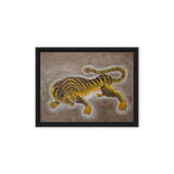 Awakening Inner Strength - Energy Art by Yesang Lee - Framed Canvas Print