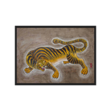 Awakening Inner Strength - Energy Art by Yesang Lee - Framed Canvas Print