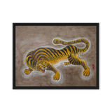 Awakening Inner Strength - Energy Art by Yesang Lee - Framed Canvas Print