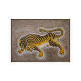 Awakening Inner Strength - Energy Art by Yesang Lee - Framed Canvas Print