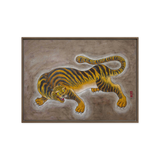 Awakening Inner Strength - Energy Art by Yesang Lee - Framed Canvas Print