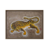 Awakening Inner Strength - Energy Art by Yesang Lee - Framed Canvas Print