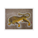 Awakening Inner Strength - Energy Art by Yesang Lee - Framed Canvas Print