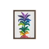 Life Awakening - Energy Art by Yesang Lee - Framed Canvas Print