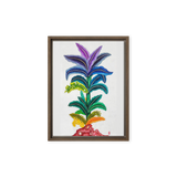 Life Awakening - Energy Art by Yesang Lee - Framed Canvas Print