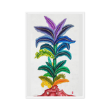 Life Awakening - Energy Art by Yesang Lee - Framed Canvas Print