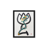 Light of Awakening - Energy Art by Yesang Lee - Framed Canvas Print