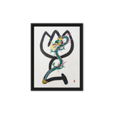 Light of Awakening - Energy Art by Yesang Lee - Framed Canvas Print