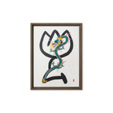 Light of Awakening - Energy Art by Yesang Lee - Framed Canvas Print