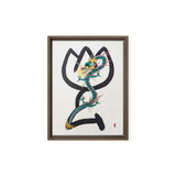 Light of Awakening - Energy Art by Yesang Lee - Framed Canvas Print