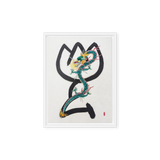 Light of Awakening - Energy Art by Yesang Lee - Framed Canvas Print