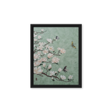 Radiant Being - Energy Art by Yesang Lee - Framed Canvas Print