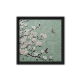 Radiant Being - Energy Art by Yesang Lee - Framed Canvas Print