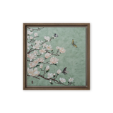 Radiant Being - Energy Art by Yesang Lee - Framed Canvas Print