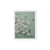 Radiant Being - Energy Art by Yesang Lee - Framed Canvas Print