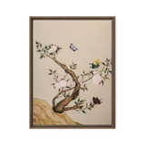 The Connection of the Center - Energy Art by Yesang Lee - Framed Canvas Print