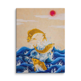 Ascending Energy - Energy Art by Yesang Lee - Unframed Canvas Print