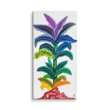 Life Awakening - Energy Art by Yesang Lee - Unframed Canvas Print