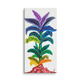 Life Awakening - Energy Art by Yesang Lee - Unframed Canvas Print