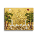 The Center of Being - Energy Art by Yesang Lee - Unframed Canvas Print