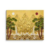 The Center of Being - Energy Art by Yesang Lee - Unframed Canvas Print